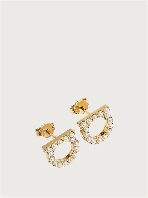 salvatore ferragamo earrings uk.